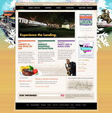 网页设计作品欣赏 杂志排版风格的网页设计